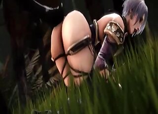 مجموعة من الرسوم المتحركة ثلاثية الأبعاد وجنون صور الحيوانات الإباحية