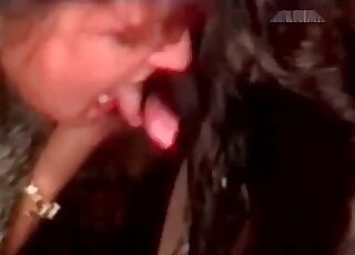 Naughty zoophile whote strokes dog's pecker till it cums